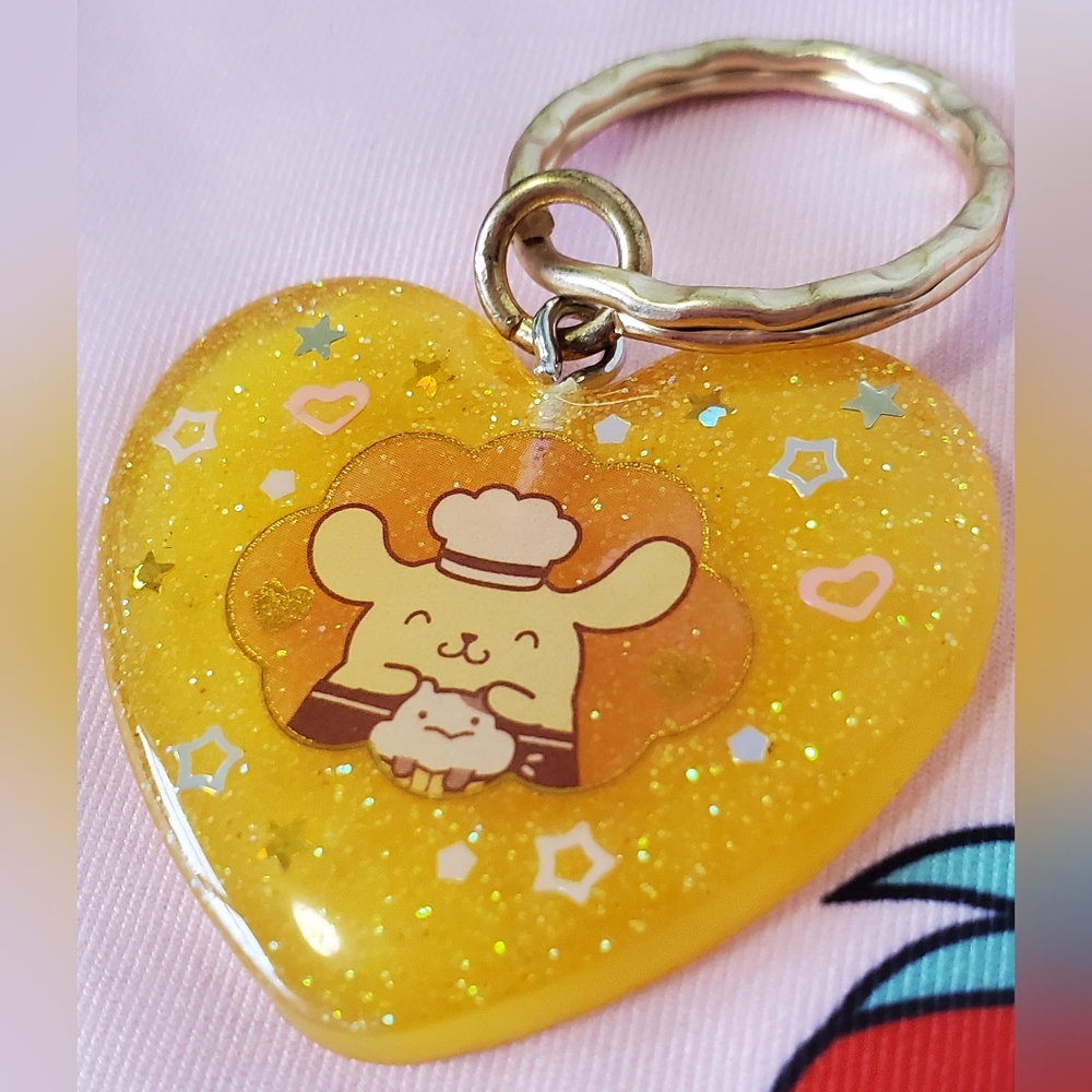 Pompompurin Keychain - Picture 2 of 3